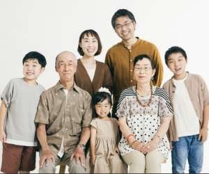 永代供養 京都 家族の集合写真